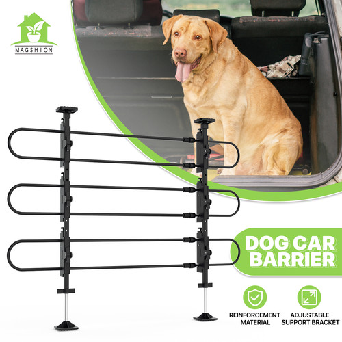 Dog car barrier adjustable - car,